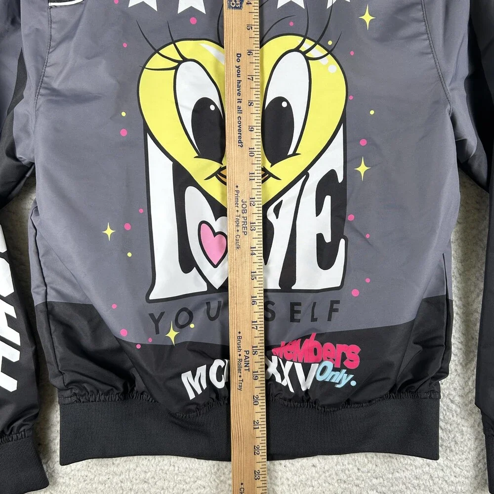 Members Only Jacket Youth Medium Looney Tunes Lola Bunny Racing Love Graphic